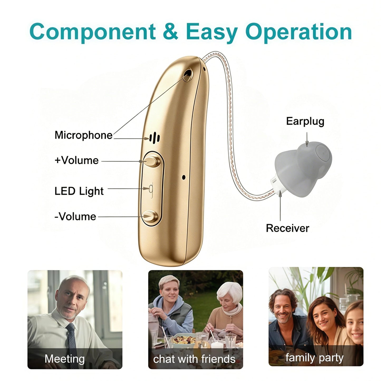 🔥The last 3 hours 36% OFF! - Pryxo™ Smart hearing aids 🏆 2026 Best Seller
