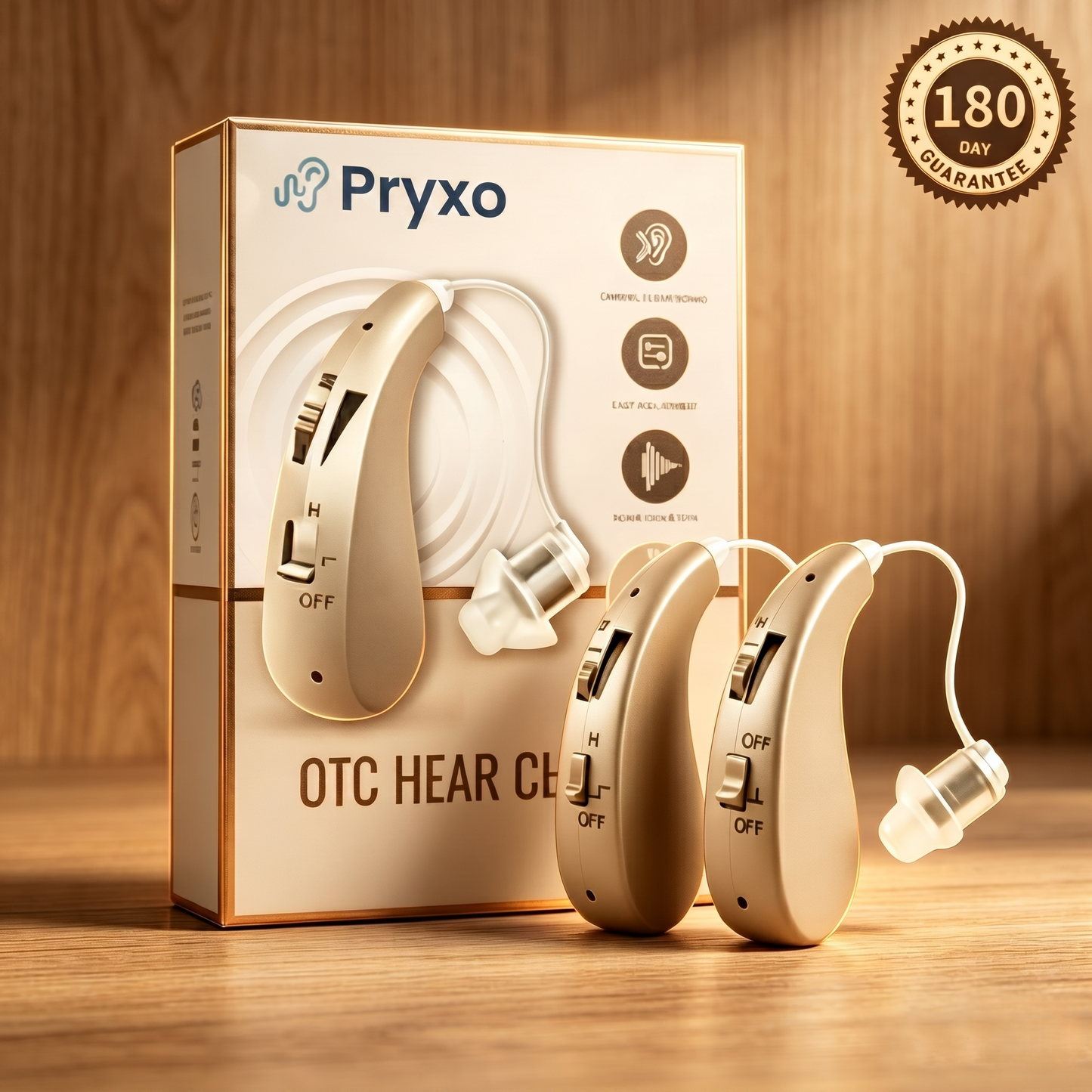🔥The last 3 hours 36% OFF! - Pryxo™ Smart hearing aids 🏆 2026 Best Seller
