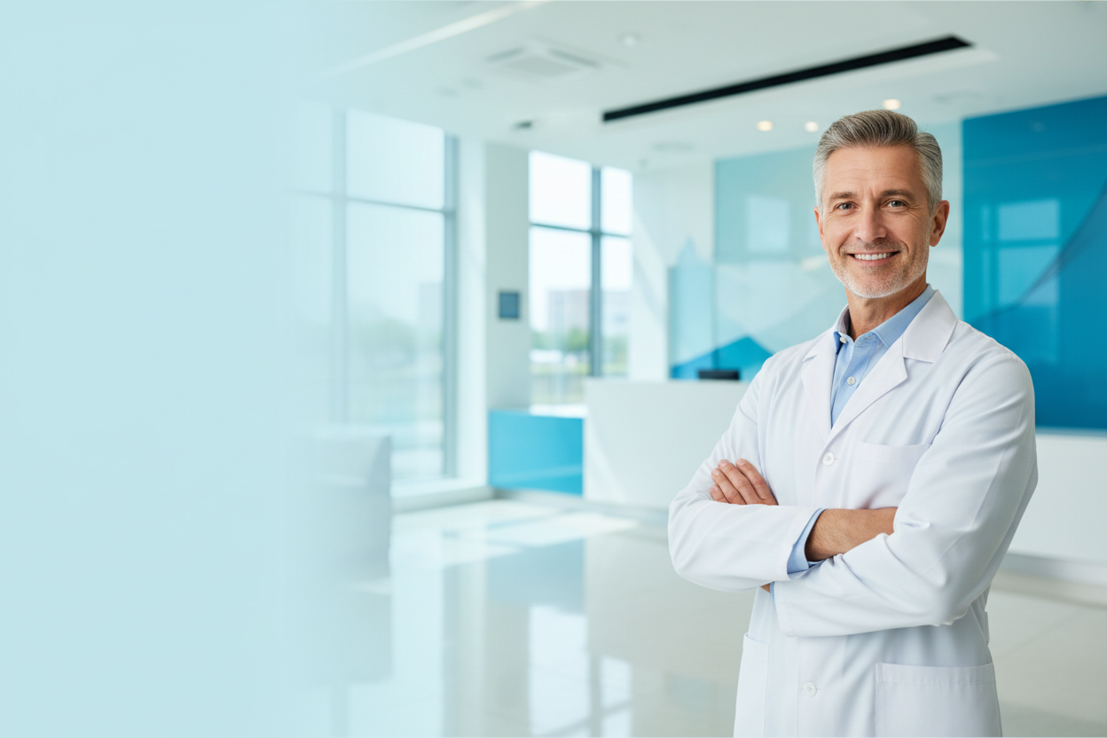 professional doctor hero banner